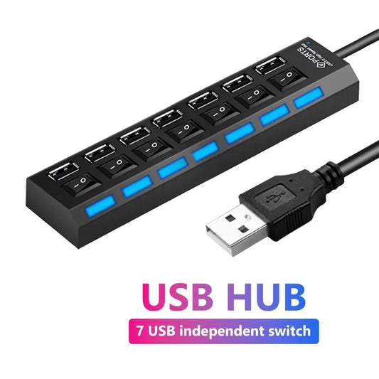 USB 2.0 Hub Multi USB Splitter - iGotGadget